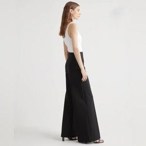 Quince Black Wide Leg Pants